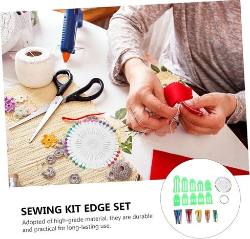 Veemoon Professional Bias Tape Maker Tool Fabric Sewing Kit DIY Quilting Tools Sewing Supplies in Saudi Arabia