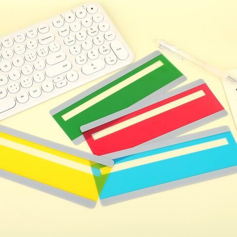 4pcs Mahjong Finder, Mahjong Tile Shuffler Table Card Rules Guide Line Maker Mah Jongg Reader Helper Game Accessories Gifts for Players & Beginners (Multicolor) in Saudi Arabia
