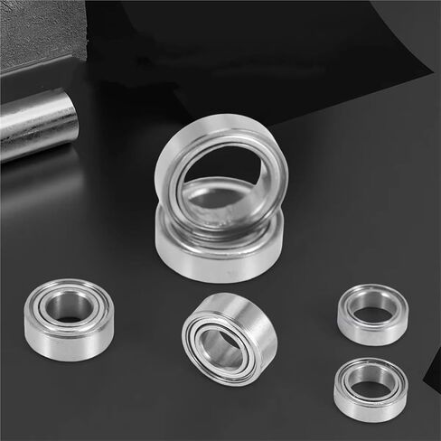 Compatible with ZD for Racing DBX-10 10421-S 9102 1/10 RC Car Spare Parts Accessories 30Pcs Metal Steel Ball Bearing Set RC Car Part Accessories in Saudi Arabia