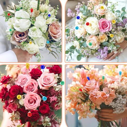 120pcs Sewing Pins for Fabric, Straight Pins with Colored Heads Corsage Stick Pins for Jewelry DIY Decoration Craft and Sewing Supplies in Kuwait