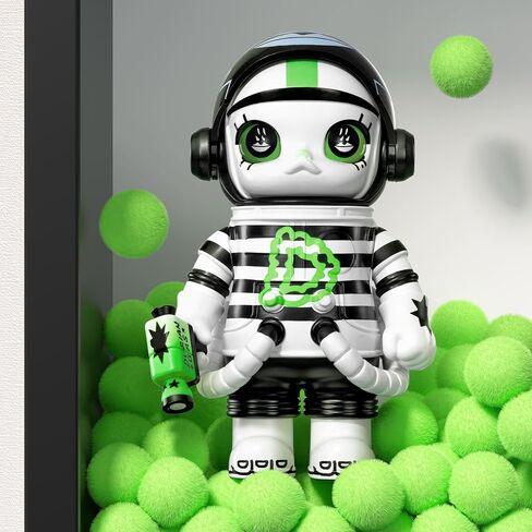 POP MART MEGA Space Molly 100% Series4 Blind Box Figures, Random Design Action Figures Collectible Toys Home Decorations, Holiday Birthday Gifts for Girls and Boys, Single Box in Saudi Arabia
