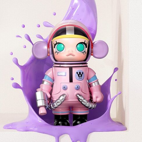 POP MART MEGA Space Molly 100% Series4 Blind Box Figures, Random Design Action Figures Collectible Toys Home Decorations, Holiday Birthday Gifts for Girls and Boys, Single Box in Saudi Arabia
