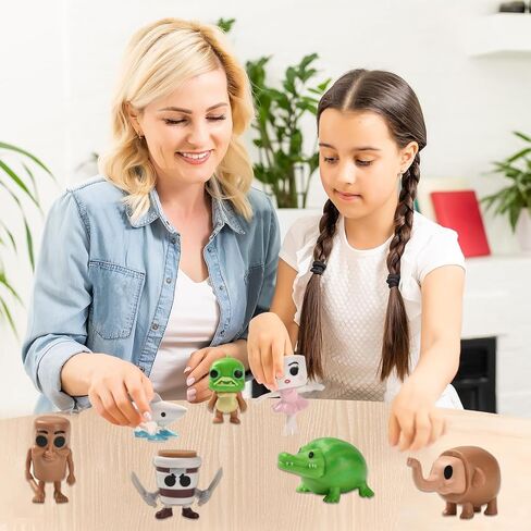 Italian Brainrot Toys,Tralalero Tralala Action Figures, 8PCS Brainrot Meme Shark Figures,Tung Tung Tung Sahur, BRR BRR Patapim for Fans Office Room Figurine Decor in Kuwait