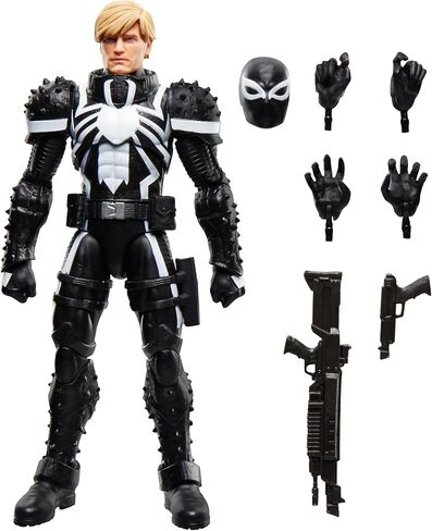 Marvel Legends Series Agent Venom (Flash Thompson), Retro Comics Collectible 6-Inch Scale Action Figure in Saudi Arabia