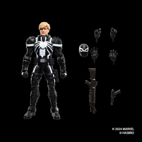 Marvel Legends Series Agent Venom (Flash Thompson), Retro Comics Collectible 6-Inch Scale Action Figure in Saudi Arabia
