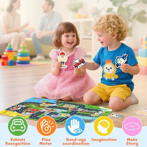 مغناطيس الثلاجة للأطفال الصغار 1-3 ، الألعاب المغناطيسية للثلاجة للبنين الفتيات ، 35 PCS Foam Farm & Animals ، ألعاب التعلم في مرحلة ما قبل المدرسة ، هدية عيد ميلاد تعليمية مثالية للأطفال من عمر 3 سنوات in Kuwait