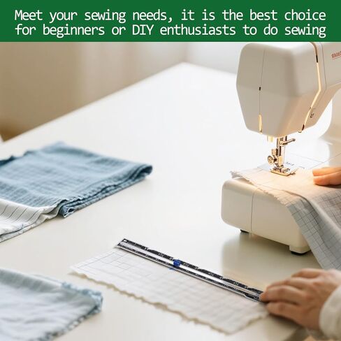 مقياس الخياطة 5-in-1 مقياس انزلاق على شكل حرف T 4 أجهزة كمبيوتر مثقفة أداة خياطة النسيج أداة لقياس المسطرة لقياس صياغة الحياكة in Kuwait