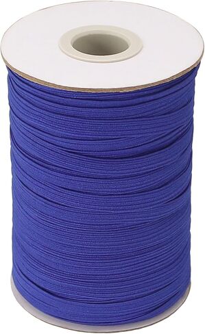 6mm *55 Yards Elastic Bands 1/4 inch Sewing Flat Stretch Strap for DIY Projects,Pants, Clothing & DIY Crafting (White) in Saudi Arabia
