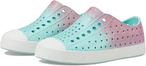 Native Shoes Jefferson Bling (Toddler) Hollywood Hydrangea Bling/Shell White 1 8 Toddler M in Saudi Arabia