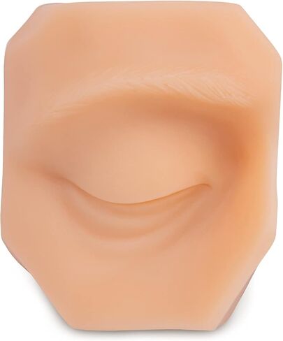 Single Left Eye, Soft Silicone Eye Model for Practicing Piercing, Suture, Silicone Flexible Model for Education Display, Rubber Eye for Teaching Instructions in Saudi Arabia