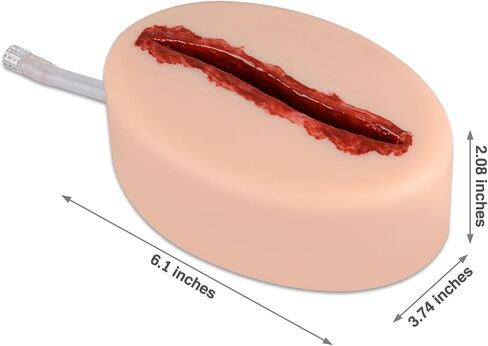 Covered Laceration Wound Packing Trainer kit, Stop The Bleed Training Kit, Bleed Control Kit for Medical Classes - Tactical Box in Kuwait