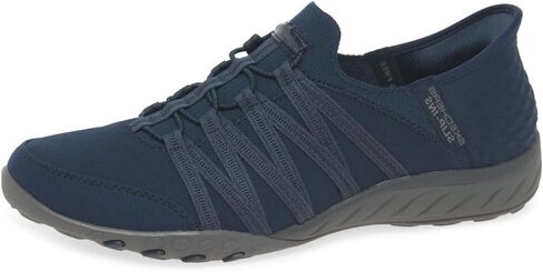 Skechers Women's Breathe Easy - Roll with Me Sneakers | Modern Comfort Casual, Slip-ins, Relaxed Fit, Air-Cooled Memory Foam, Machine Washable, Vegan in Saudi Arabia