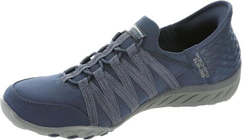 Skechers Women's Breathe Easy - Roll with Me Sneakers | Modern Comfort Casual, Slip-ins, Relaxed Fit, Air-Cooled Memory Foam, Machine Washable, Vegan in Saudi Arabia
