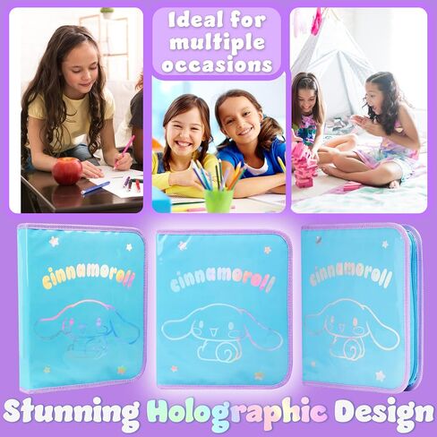 Hello Kitty Sanrio Case Case Kids Colored Pencils Markers Kawaii Kuromi Homeery for Kids (Multi Kuromi) in Saudi Arabia