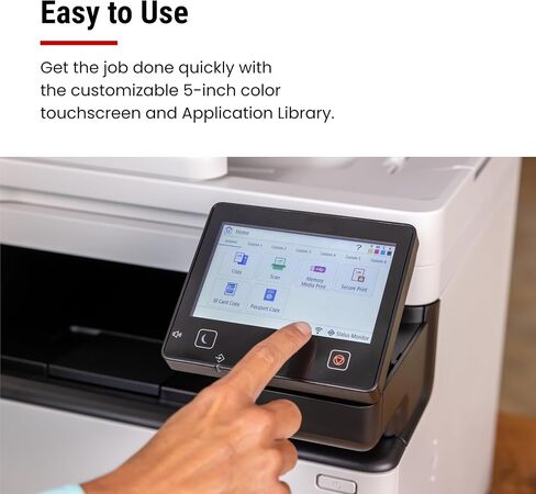 Canon Color imageCLASS MF751Cdw II Wireless Laser Printer for Duplex Printing, White - Multifunction Home Office, Small Office Printer with Copier/Scanner, Auto Feeder, 3 Year Limited Warranty, 35 PPM in Saudi Arabia