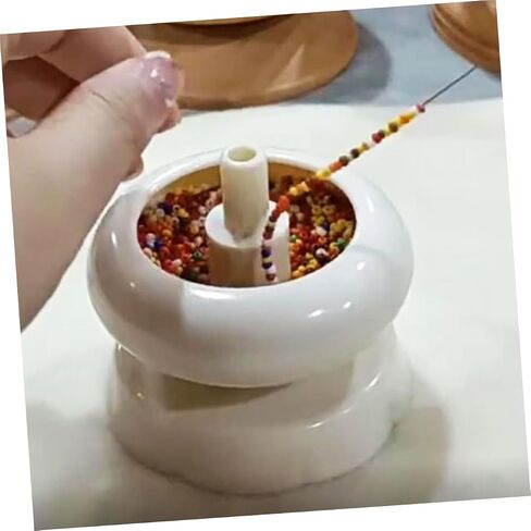صينية حبة JOJOFUNY لصنع المجوهرات MANK CRAFT BEADS DIY SPINNER BOWN SPINNER in Kuwait