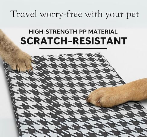 Dog Car Seat Cover for Back Seat - Waterproof and Scratchproof Back Seat Cover for Dogs Nonslip Car Seat Cover for Dogs Fits for Cars and SUVs(Includes Pet Seat Belt) (Leather) in Saudi Arabia