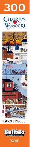 Buffalo Games - Charles Wysocki - Cider Brook Farms - قطعة كبيرة من بقطات بانوراما للبالغين - تحدي اللغز المثالي لليالي اللعبة - الحجم النهائي هو 21.25 × 15.00 in Saudi Arabia