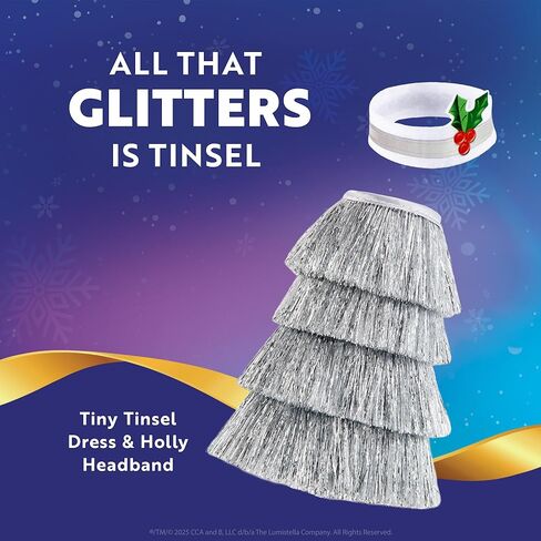 The Elf on the Shelf Claus Couture Collection Tiny Tinsel Dress - فستان قزم عتيق مبهر - Scout Elf غير مدرج in Saudi Arabia