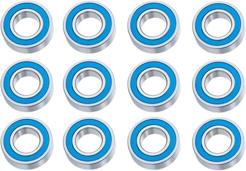 قطع غيار سيارة RC متوافقة مع Tamiya for Super RC Car Parts Accessories 12 PCS Rubber Fearing Kit in Saudi Arabia