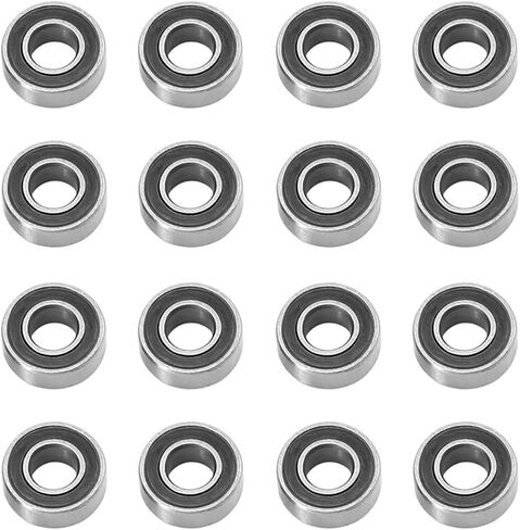 Compatible with Tamiya for BBX BB01 for Tamiya 1/10 RC Car Upgrade Parts Accessories 16pcs Sealed Bearing Kit RC Car Upgrade Parts(Blue) in Saudi Arabia