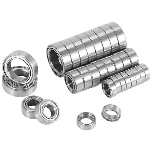 متوافق مع DBX10 10421-S 9102 1/10 RC ترقية CAR أجزاء التعديل الملحقات 30pcs محمل الكرة الصلب مجموعة RC Car ترقية in Saudi Arabia