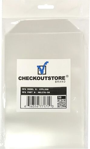 CheckOutStore Clear Storage Pockets (5 5/8 x 8 1/2) - Ideal for Organizing Stamps, Dies, and Craft Supplies (Pack of 200) in Kuwait