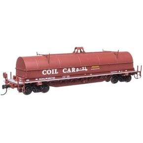 Walthers Proto 920-105710 Ho Scale 52 'NSC Type II Coil Car - جاهزة للتشغيل - Northwestern Oklahoma Railroad #380726 in Kuwait