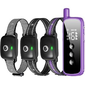 Shock Collar for Dogs 2600FT,Dog Training Collar with Remote Purple in Saudi Arabia