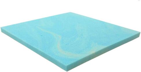Foamma 1 "× 23" × 23 "وسادة رغوة الذاكرة المملوء بالهلام ، استبدال المقعد ، الحشو ، رغوة مربع وسادة الكرسي ، كراسي الطعام ، استبدال الكرسي المتحرك in Saudi Arabia