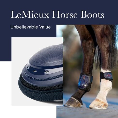 LeMieux Impact Compliant Fetlock Horse Boots - Protective Gear and Training Equipment - Equine Boots, Wraps & Accessories in Saudi Arabia