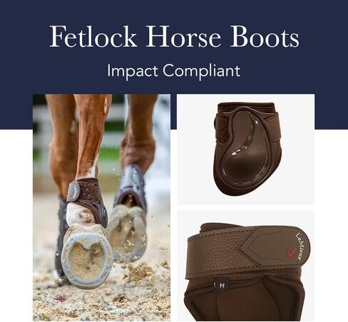 LeMieux Impact Compliant Fetlock Horse Boots - Protective Gear and Training Equipment - Equine Boots, Wraps & Accessories in Saudi Arabia