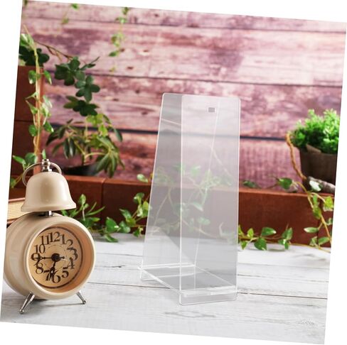 Transparent Acrylic Desk Calendar Stand Modern Calendar Holder for Home Office Stylish Display Rack for Daily Planning and Portable in Saudi Arabia