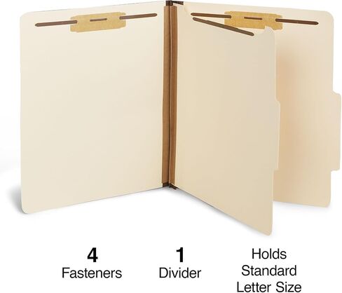 Staples 10 ٪ مجلد التصنيف المعاد تدويره ، 1-divider ، التوسع 1.75 بوصة ، حجم الرسالة ، 20/carton (ST384873/3848VS) in Saudi Arabia