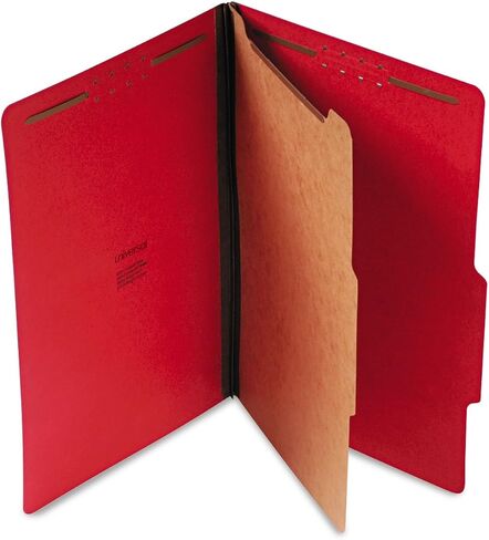 Universal Pressboard Classification Folder, Legal, 10/Box in Saudi Arabia