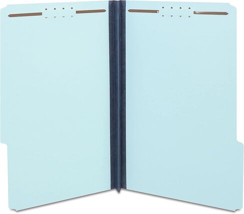 Staples Pressboard Consigification Folder ، التوسع 2 بوصة ، الحجم القانوني ، الأزرق الفاتح ، 50/كرتون (ST384870-CCVS) in Saudi Arabia