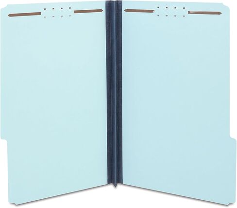 Staples Pressboard Consigification Folder ، التوسع 2 بوصة ، الحجم القانوني ، الأزرق الفاتح ، 50/كرتون (ST384870-CCVS) in Saudi Arabia