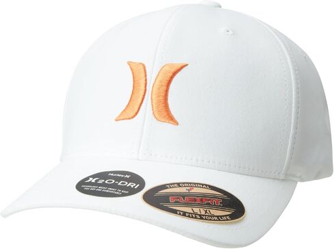 Hurley Men's H20 Dri One & Only Flexfit Baseball Cap, Size Small/Medium, Red in Saudi Arabia