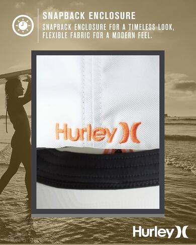 Hurley Men's H20 Dri One & Only Flexfit Baseball Cap, Size Small/Medium, Red in Saudi Arabia