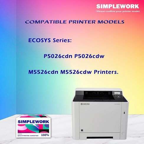 مجموعة خرطوشة TK -5242 TONER عالية السعة (4PACK ، 1BK/1C/1M/1Y) -1T02R70US0 1T02R7CUS0 1T02R7BUS0 1T02R7AUS0 لـ KYOCERA ECOSYS P5026CDN P5026CDW M5526CDW M526CDN. in Kuwait