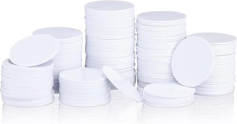 Syhood 30 Pieces NFC 215 Tags Blank Round Cards Coins Stickers Compatible with NFC Enabled Mobile Phones and Devices in Saudi Arabia
