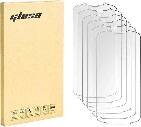 Screen Protector for Zebra TC73 TC78 Scanner, 9H Tempered Glass, Clear (6) in Kuwait