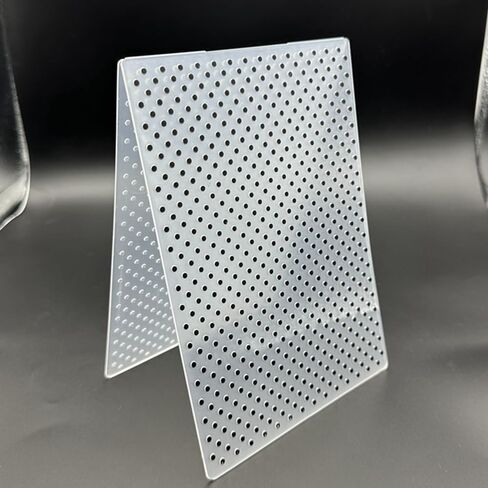 3D Plastic Embossing Folder Template Polka dot Texture 5x7 Inch for Card Making DIY Scrapbooking Paper Crafting Handmade Crafts Scrapbooking Arts Supplies Scrapbook Decor in Saudi Arabia