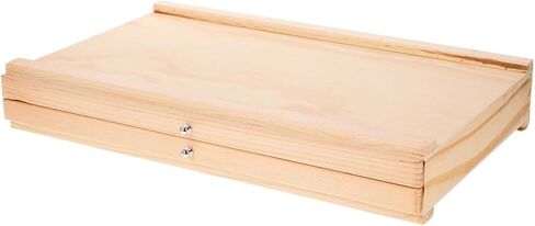 Wooden Artist Storage Box Multi-Layer Drawers Portable Art Organizer for Painting Supplies Sturdy Wooden Art Storage for Outdoor Sketching and Studio Use in Saudi Arabia