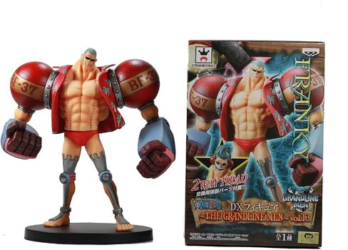 Banpresto One Piece 48073 Grandline Men: Franky DX Figure ، Volume #13 in Saudi Arabia