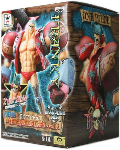 Banpresto One Piece 48073 Grandline Men: Franky DX Figure ، Volume #13 in Saudi Arabia