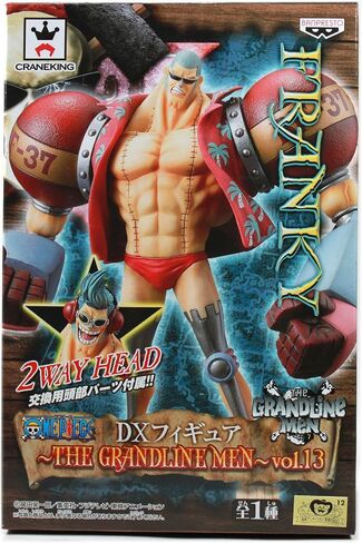 Banpresto One Piece 48073 Grandline Men: Franky DX Figure ، Volume #13 in Saudi Arabia