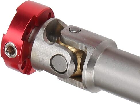 RC Car Drive Shaft ، Universal Spline Drive Drive Thaft Fit Tupgrade Parts Accessories لـ Tamiya TRX4 SCX10 III D90 1/14 RC CAR (63-73MM) in Kuwait