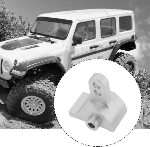 RC Car الخلفية الخلفية RING RISER متوافقة مع محوري SCX10 III AR45P 1/10 RC Crawler LCG Chassis DIY (أسود) in Saudi Arabia
