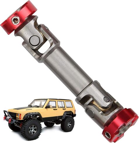 RC Car Drive Shaft ، Universal Spline Drive Drive Thaft Fit Tupgrade Parts Accessories لـ Tamiya TRX4 SCX10 III D90 1/14 RC CAR (63-73MM) in Kuwait